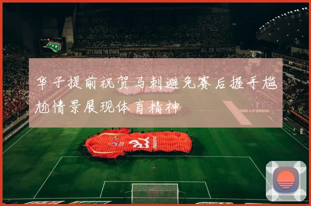 华子提前祝贺马刺避免赛后握手尴尬情景展现体育精神